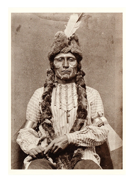 Postkarte Cheyenne Indian