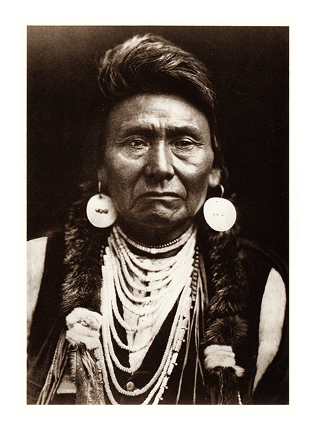 Postkarte Nez-Perce-Huptling Josef