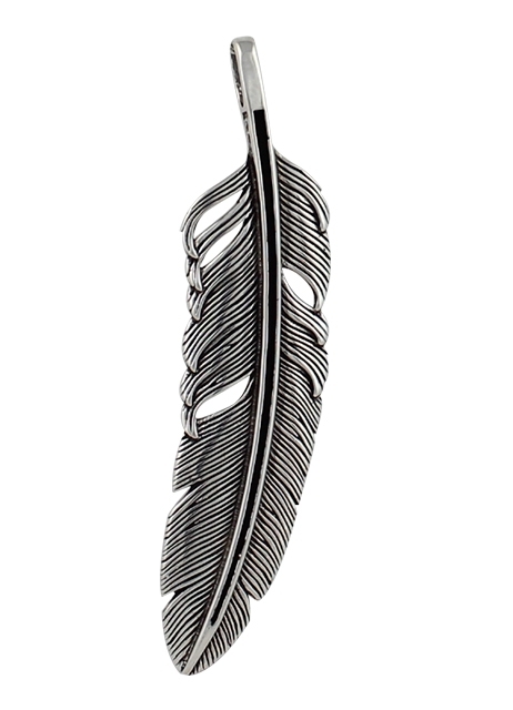 Kettenanhnger, Silber, Trkis*, Sacred Feather, Southwest Art, 7 cm